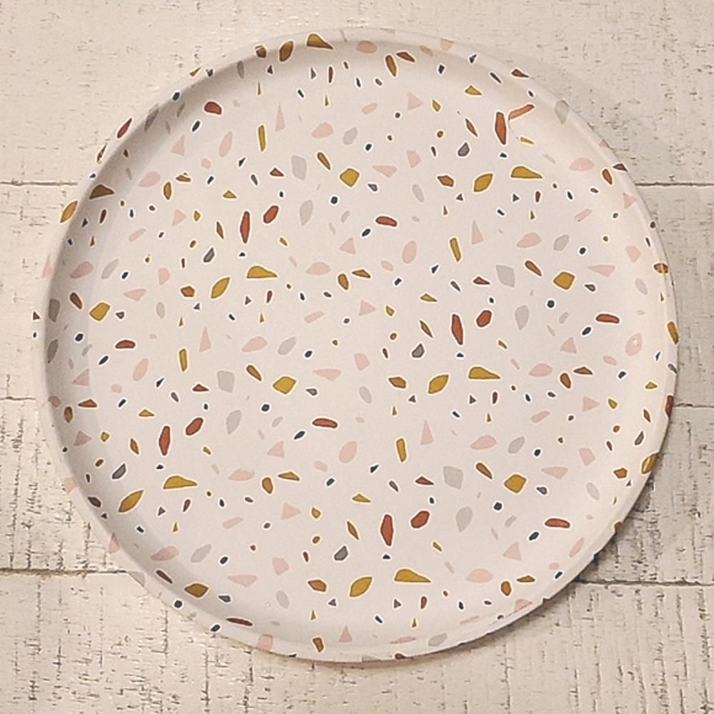 Targets Bullseye Confetti Ceramic Plate!